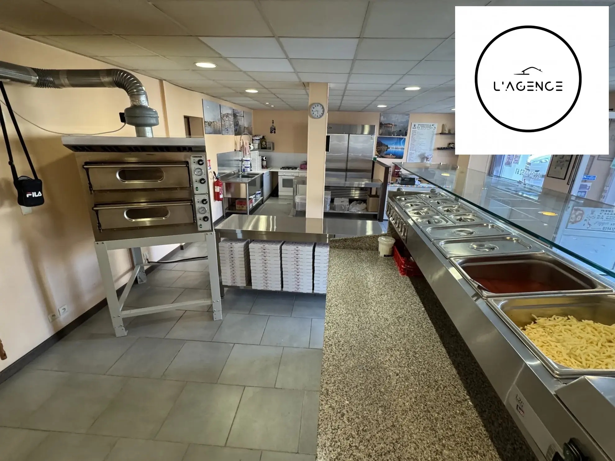 À vendre : Fonds de commerce de pizzeria à Rosières-aux-Salines 
