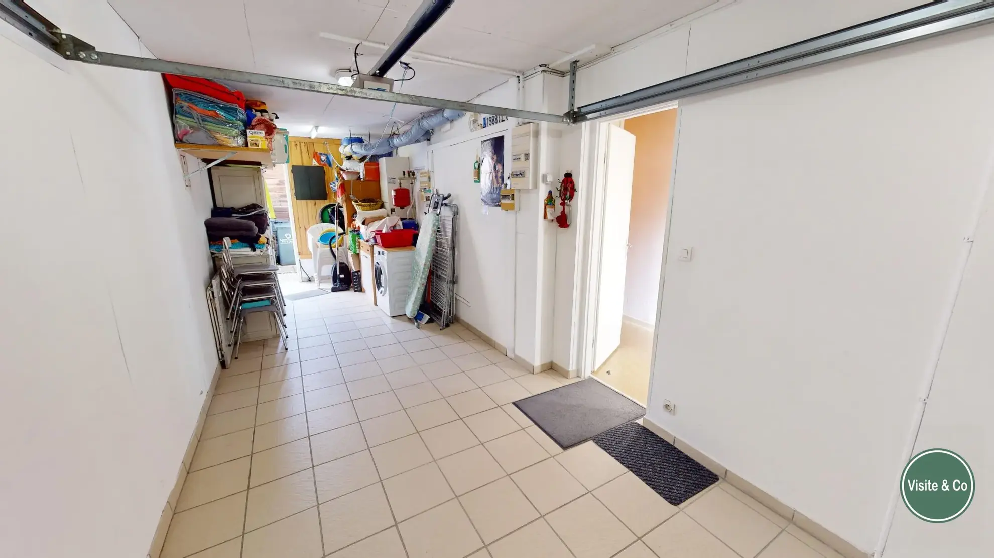 Maison familiale à Cuverville, 2 chambres, garage et jardin au sud 