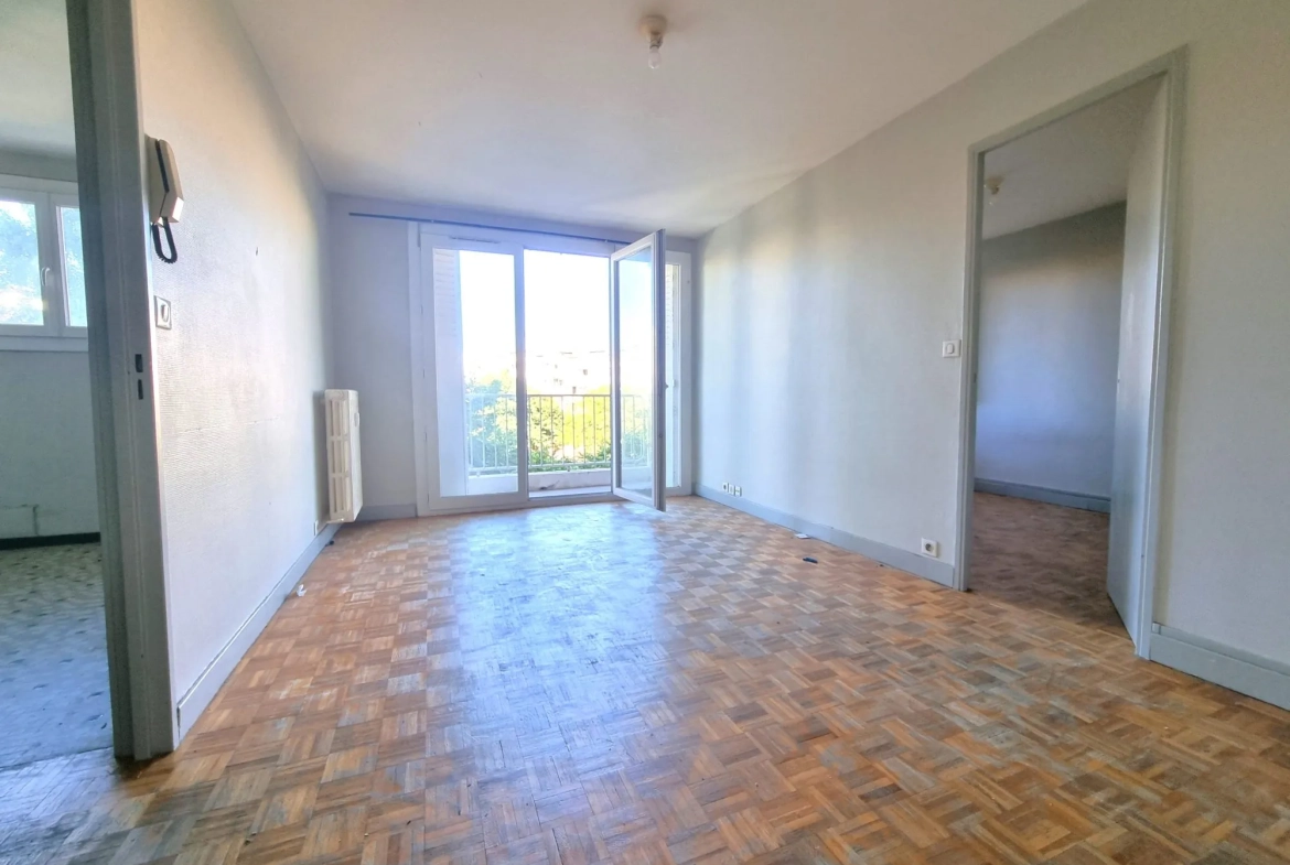 Appartement T2 lumineux avec vue sur le parc à Toulouse 