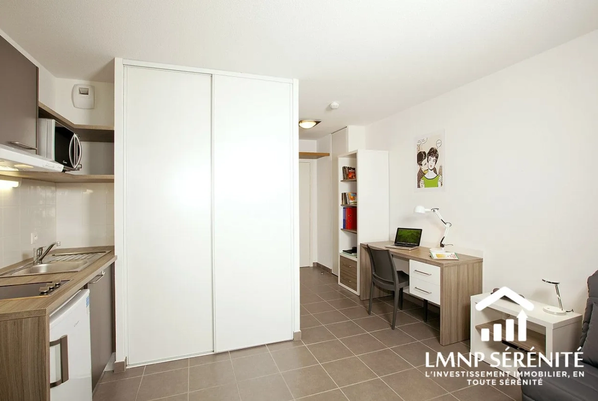 Appartement étudiant à vendre à Montpellier - Investissement LMNP sécurisé 