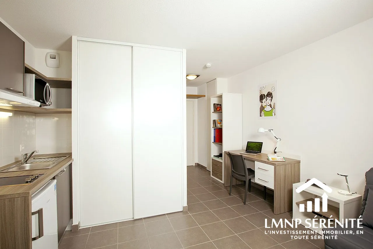 Appartement étudiant à vendre à Montpellier - Investissement LMNP sécurisé 