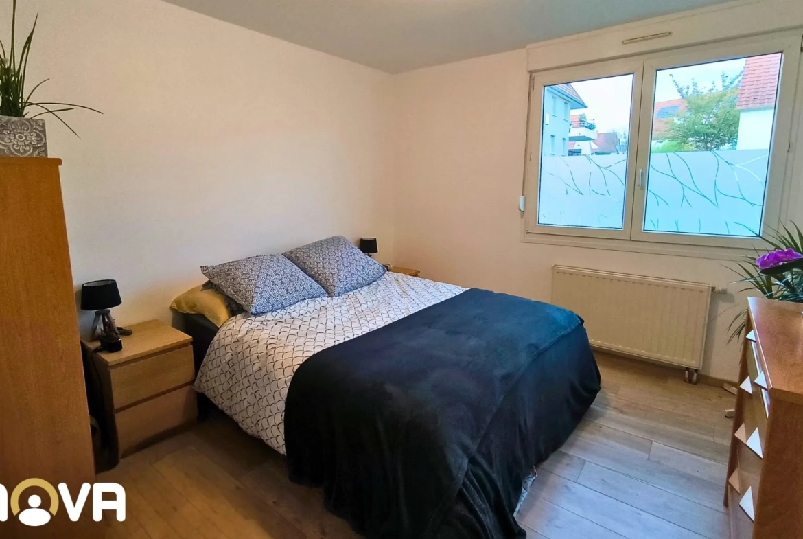 Appartement 3 pièces de 70m² avec garage à Hochfelden – Opportunité à saisir 