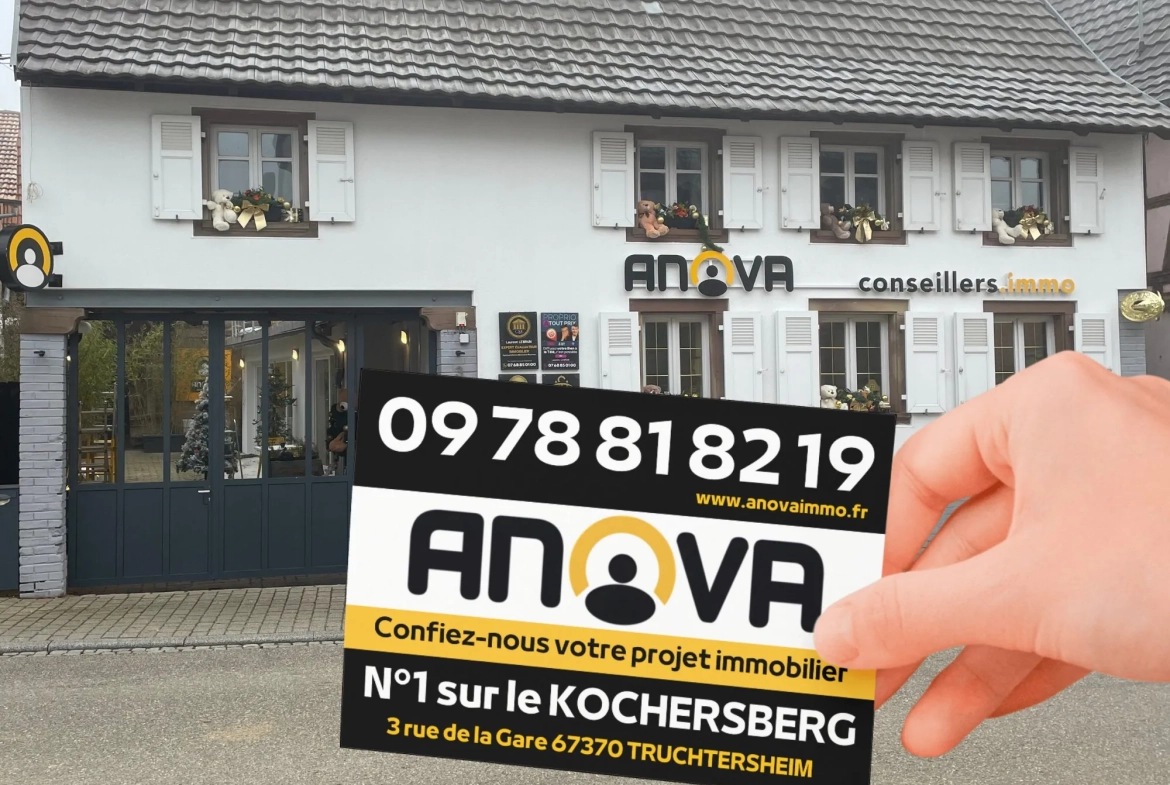Appartement 3 pièces de 70m² avec garage à Hochfelden – Opportunité à saisir 