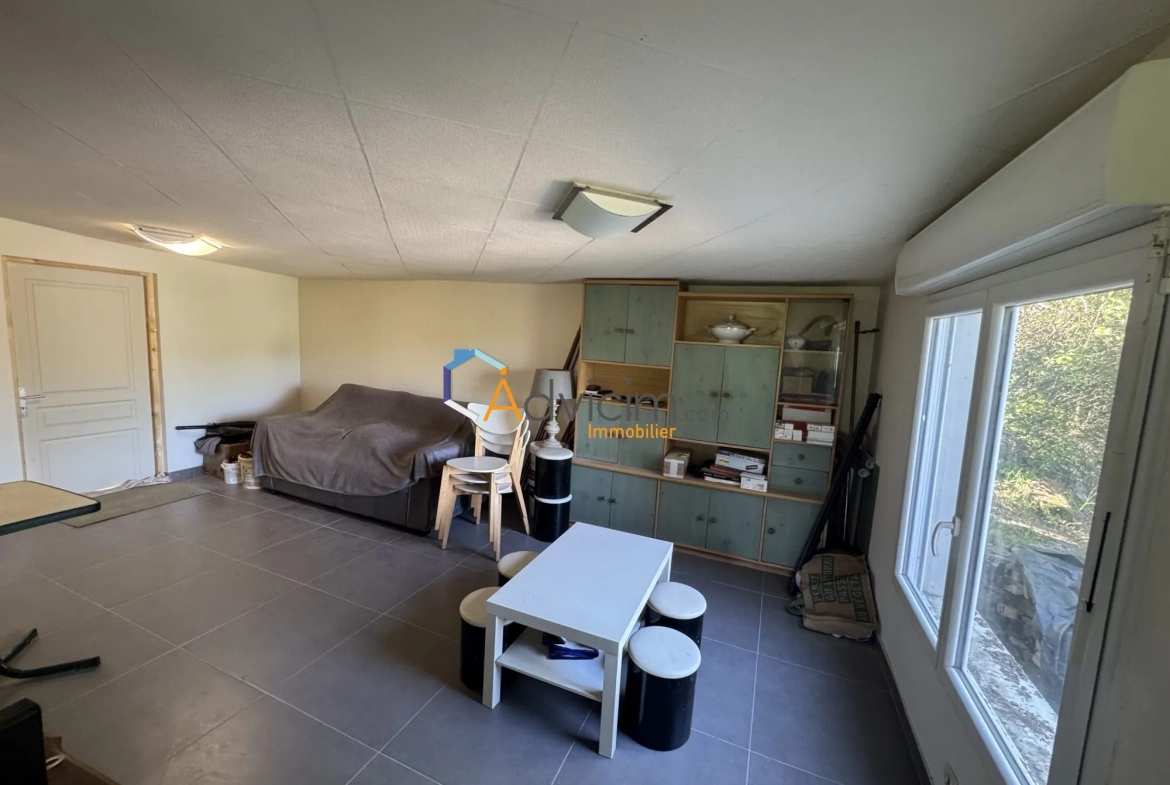 Maison individuelle plain-pied avec vue dégagée à Lucy-le-Bocage 
