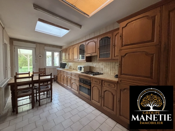 Maison de ville à Achicourt de 87 m² avec terrasse, jardin et garage
