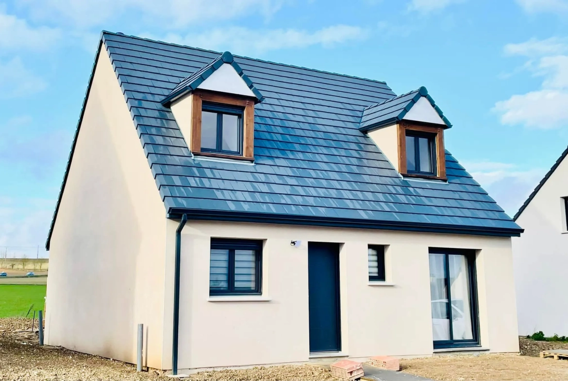 Exceptionnel pavillon neuf à Agnetz avec 3 chambres, prêt à construire, conforme aux normes environnementales 2020 