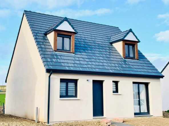 Exceptionnel pavillon neuf à Agnetz avec 3 chambres, prêt à construire, conforme aux normes environnementales 2020