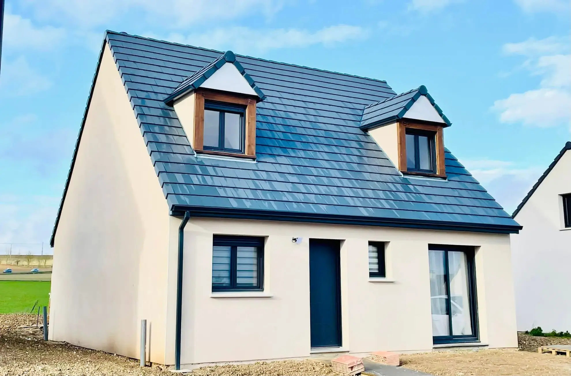Exceptionnel pavillon neuf à Agnetz avec 3 chambres, prêt à construire, conforme aux normes environnementales 2020 