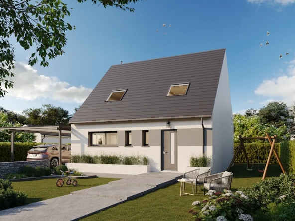 Maison neuve 3-5 pièces à Sens avec terrain calme et excellente exposition