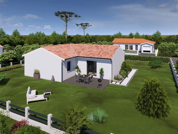Maison neuve de 90 m² avec jardin à Azur, proche Soustons et plage