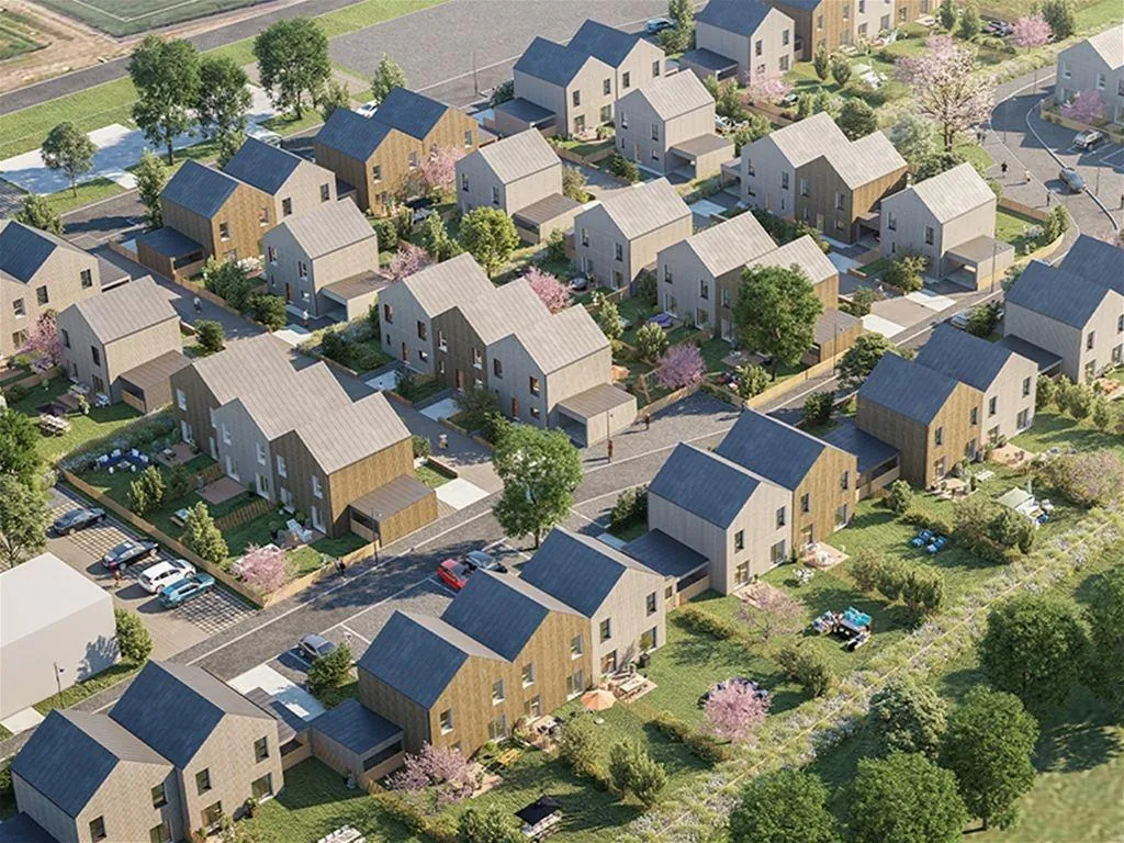 Maison neuve 91m² à Queurdreville-Hainneville avec jardin et parking 