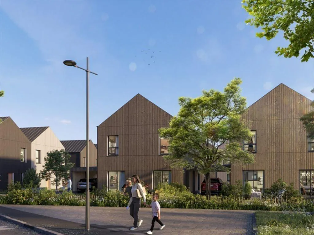 Maison neuve 91m² à Queurdreville-Hainneville avec jardin et parking 