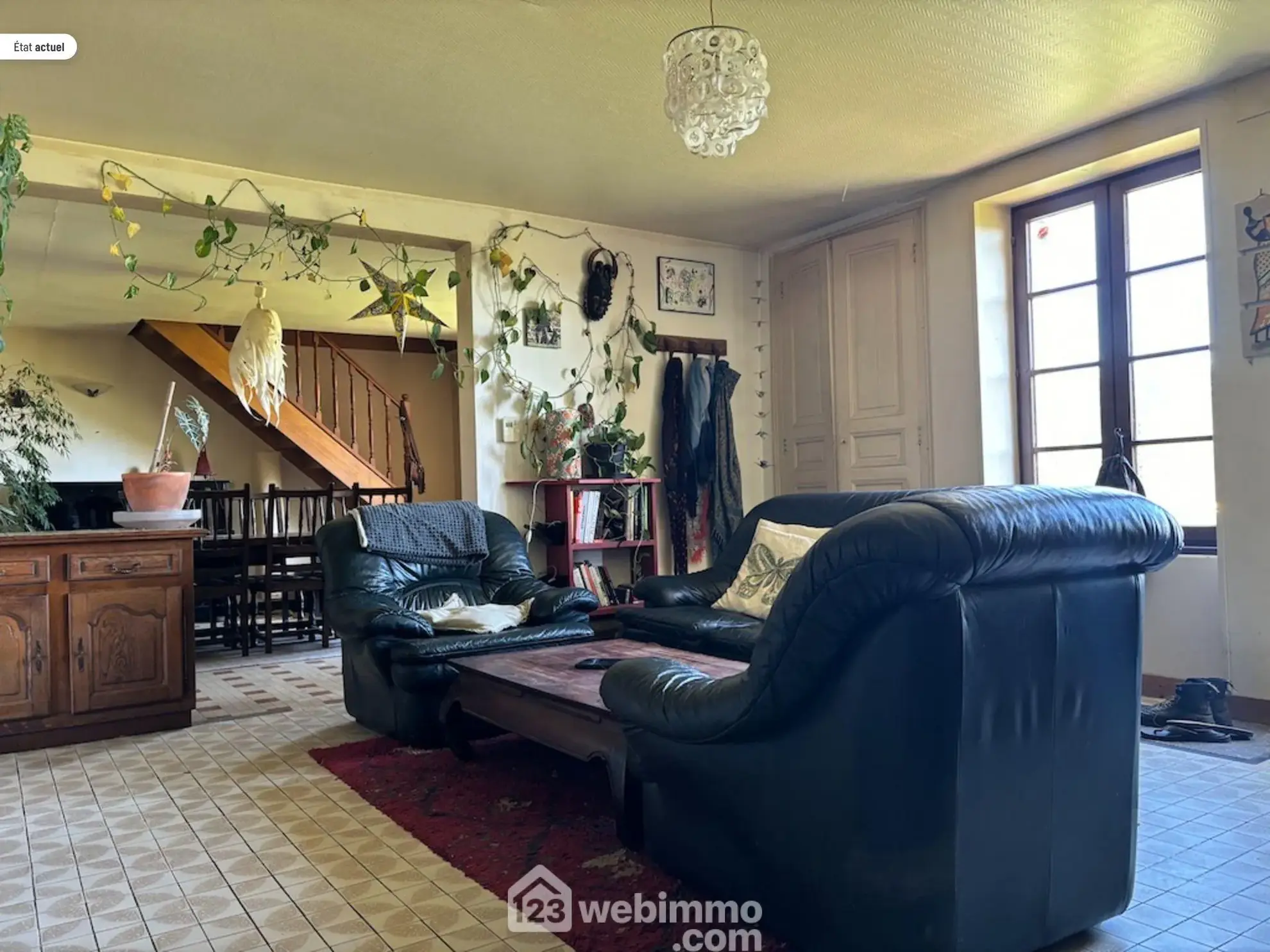 A vendre ensemble de deux maisons à La Puye - 265 m² habitable sur 2,2 ha 