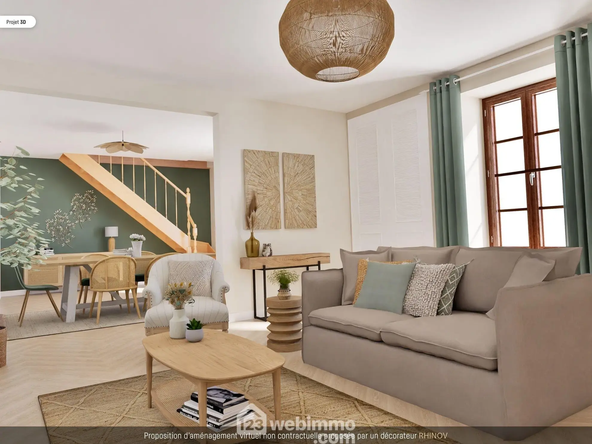 A vendre ensemble de deux maisons à La Puye - 265 m² habitable sur 2,2 ha 