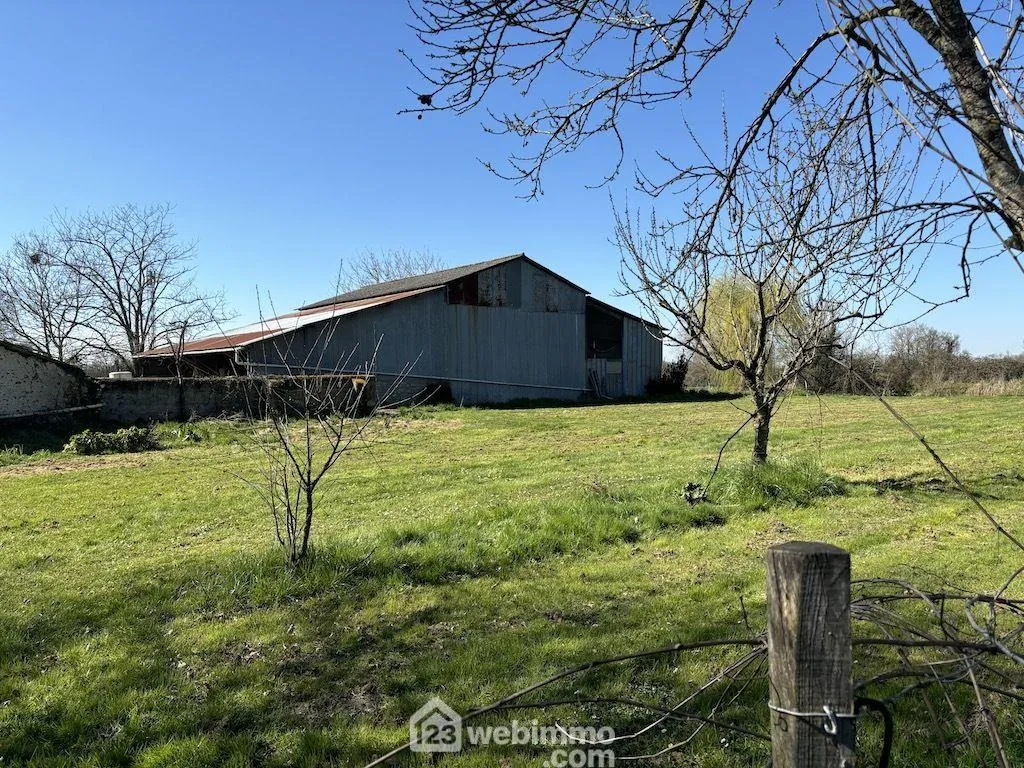 A vendre ensemble de deux maisons à La Puye - 265 m² habitable sur 2,2 ha 