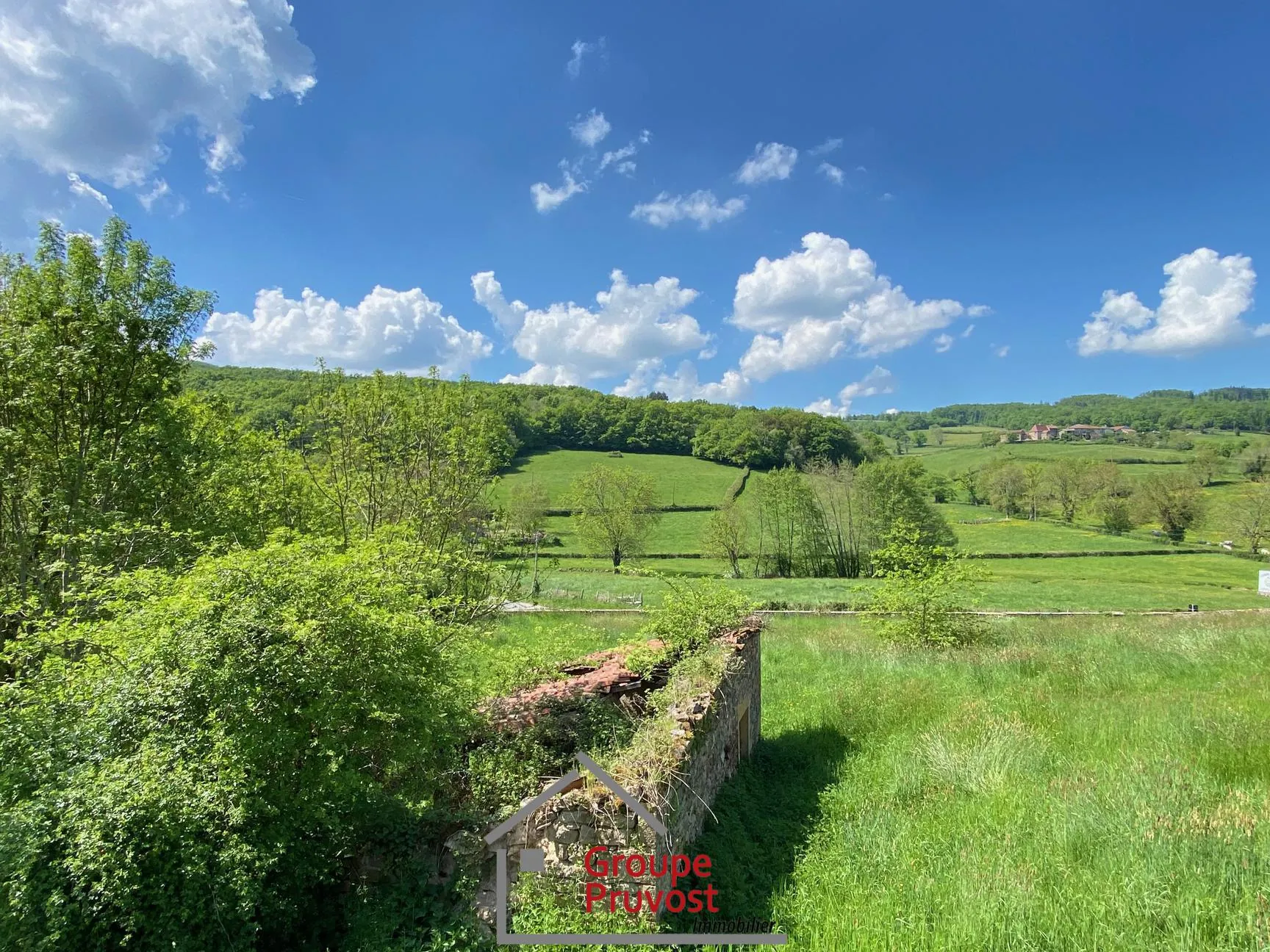 Belle propriété ancienne à Bourgvilain avec dépendances et terrain de plus d'un hectare 