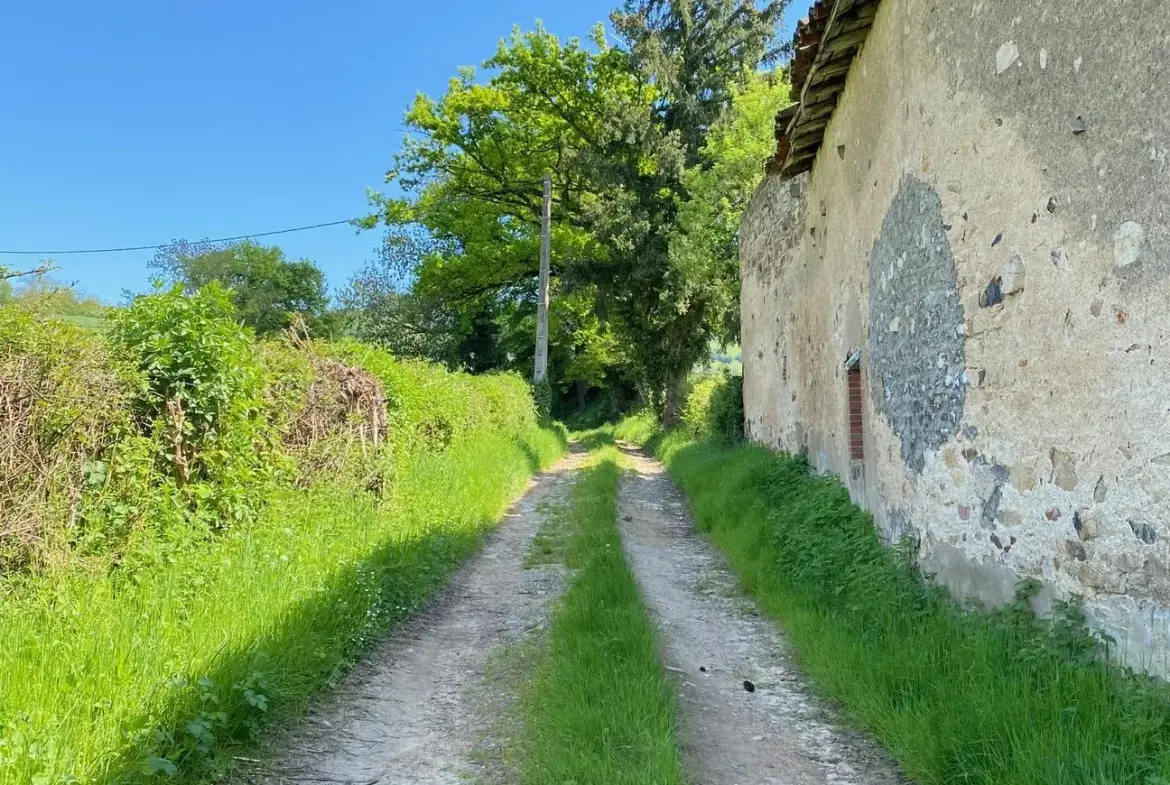 Belle propriété ancienne à Bourgvilain avec dépendances et terrain de plus d'un hectare 