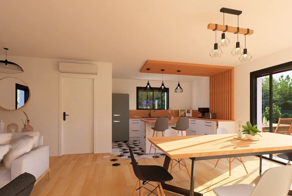 Maison neuve à Vielle proche plages, 83m² sur terrain de 545 m², construction BBC Réno 