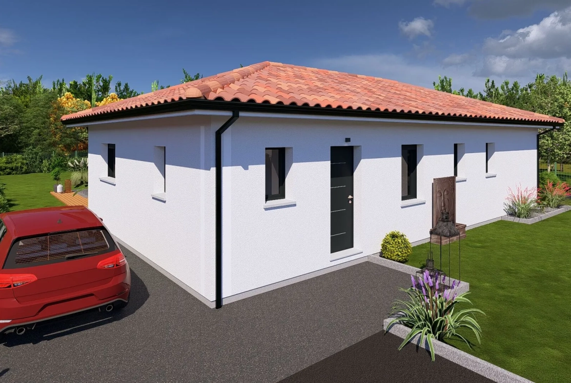 Maison neuve à Vielle proche plages, 83m² sur terrain de 545 m², construction BBC Réno 