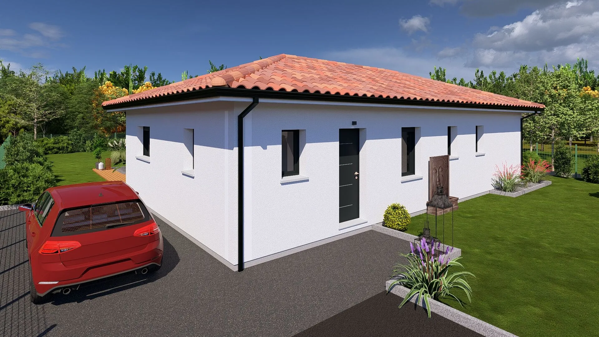 Maison neuve à Vielle proche plages, 83m² sur terrain de 545 m², construction BBC Réno 