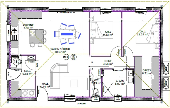 Maison neuve à Vielle proche plages, 83m² sur terrain de 545 m², construction BBC Réno 