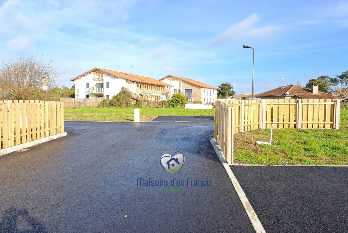 Terrain à bâtir de 537 m² à Biscarrosse dans un lotissement privilégié 