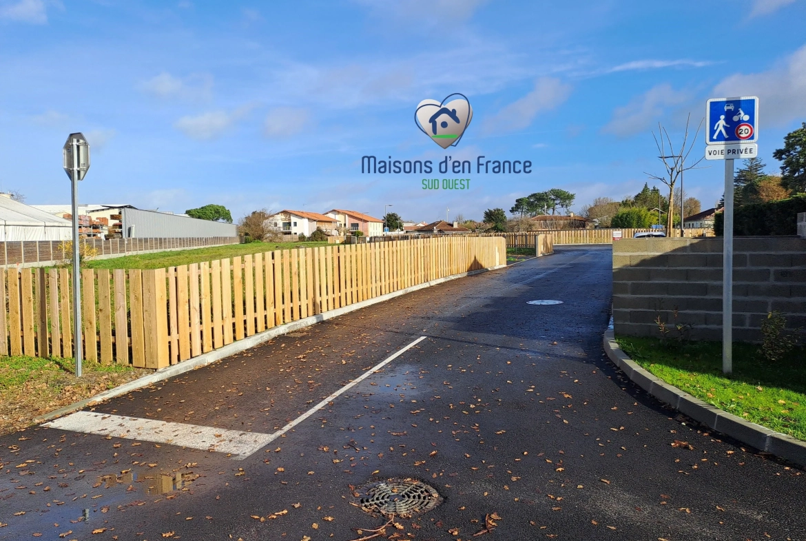 Terrain à bâtir de 537 m² à Biscarrosse dans un lotissement privilégié 