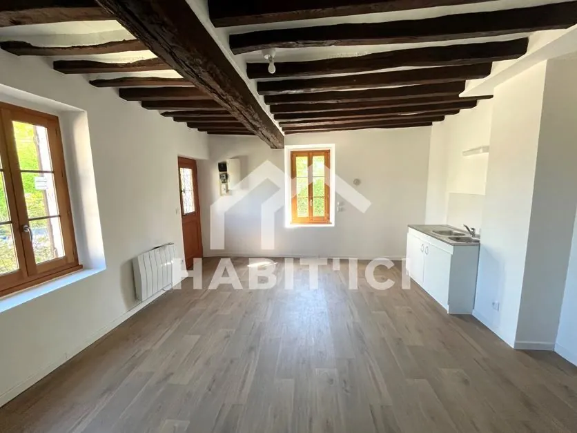 Maison en pierre rénovée de 3 pièces à Labbéville proche de l’Isle-Adam 