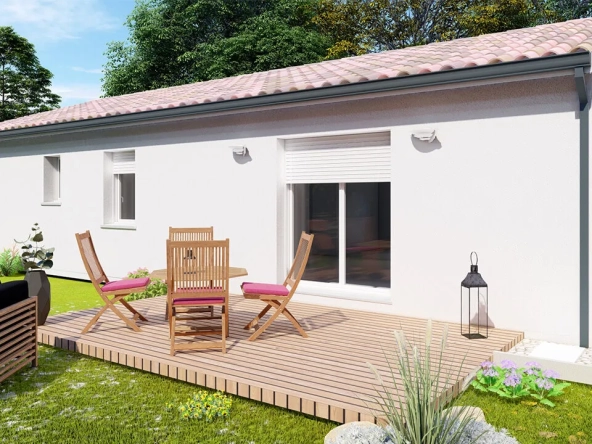 Maison moderne de 100 m² avec 3 chambres à Lanquais près de Bergerac