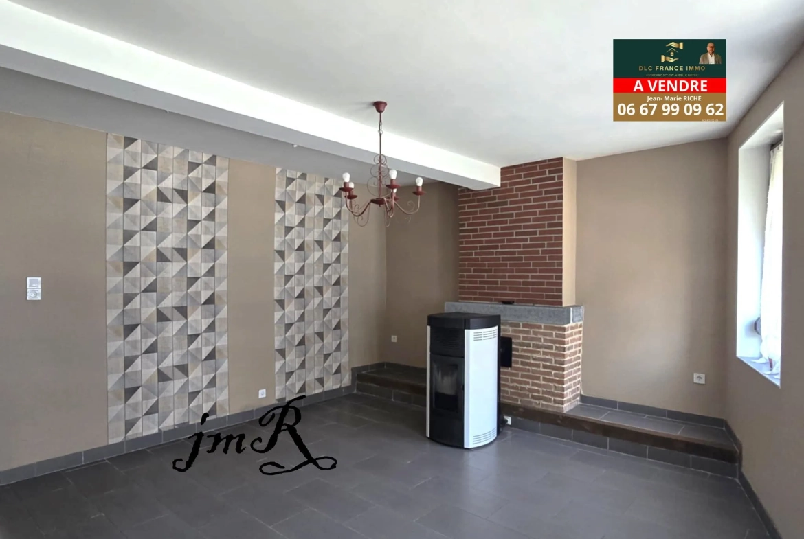 Maison lumineuse de 145 m² à Maroilles avec jardin exposé sud 