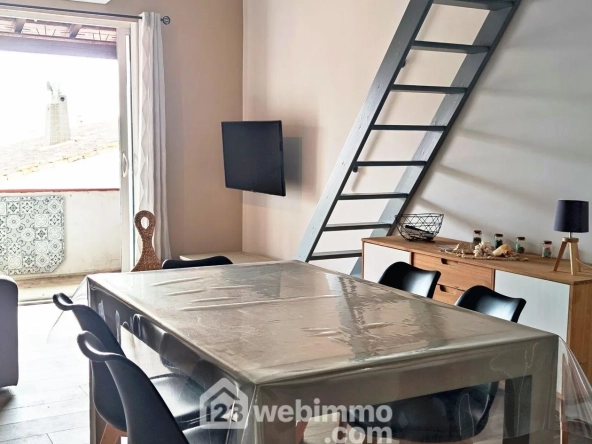 Appartement de 44 m² avec balcon à Saintes-Maries-de-la-Mer – Vue village