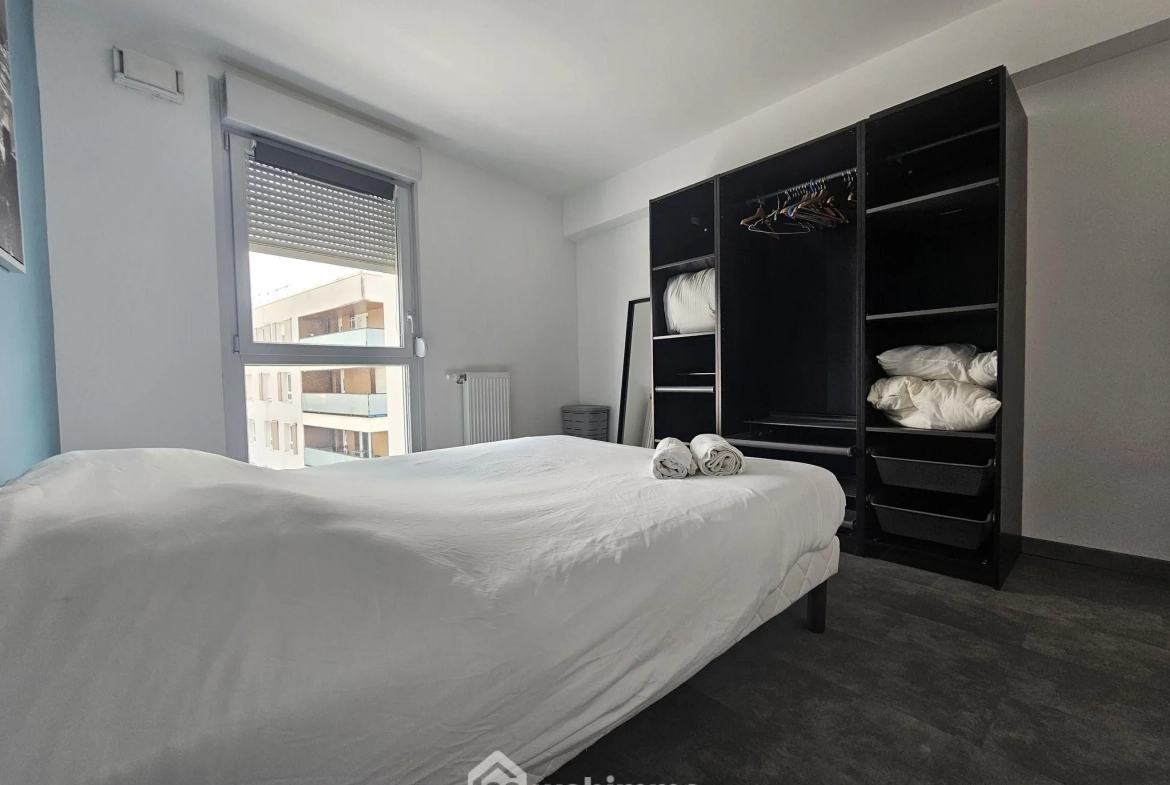 Appartement 2 pièces de 45 m² à Reims avec parking et loggia 