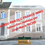 Grande maison mitoyenne à Bazuel avec terrain et dépendance – Projet de rénovation à 66 000 €