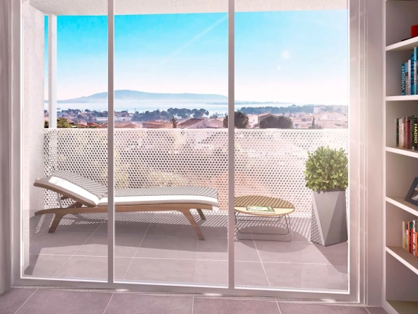 Charmant appartement 3 pièces avec terrasse à Balaruc-les-Bains