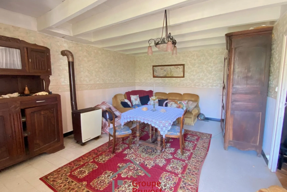 Ensemble immobilier à rénover à Cluny avec terrain arboré et vue dégagée 