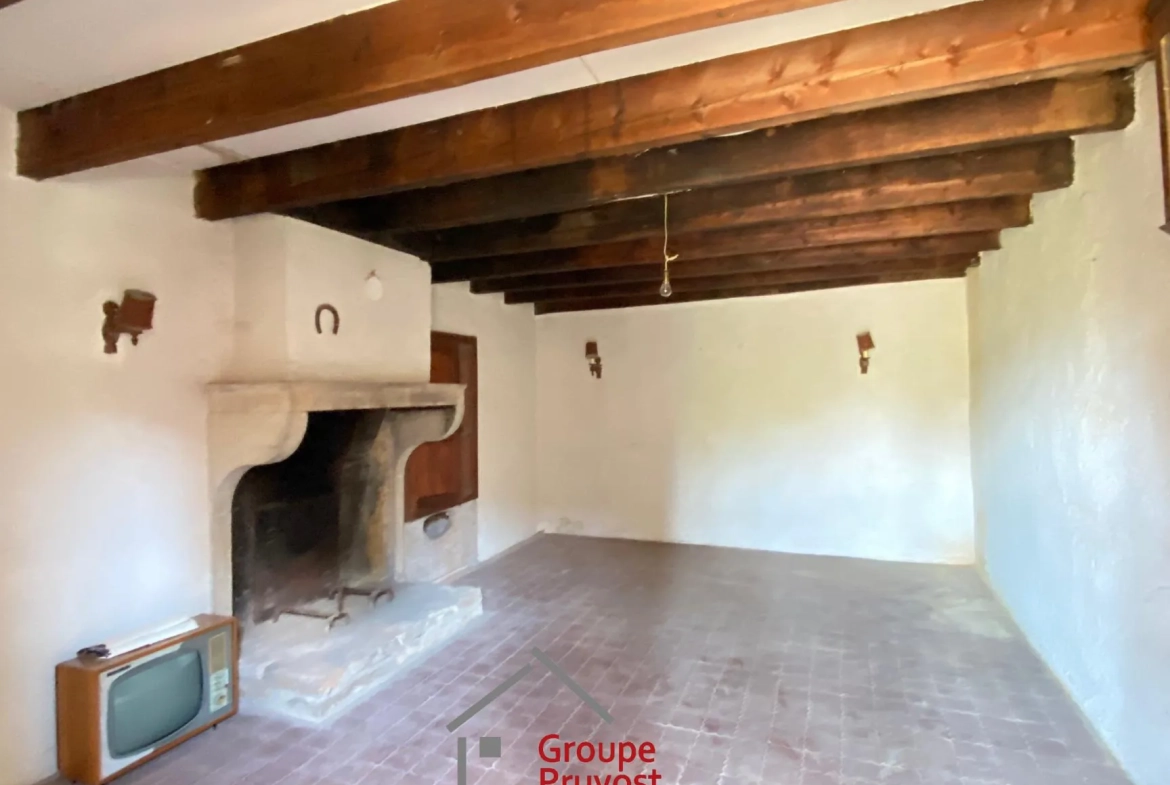 Ensemble immobilier à rénover à Cluny avec terrain arboré et vue dégagée 