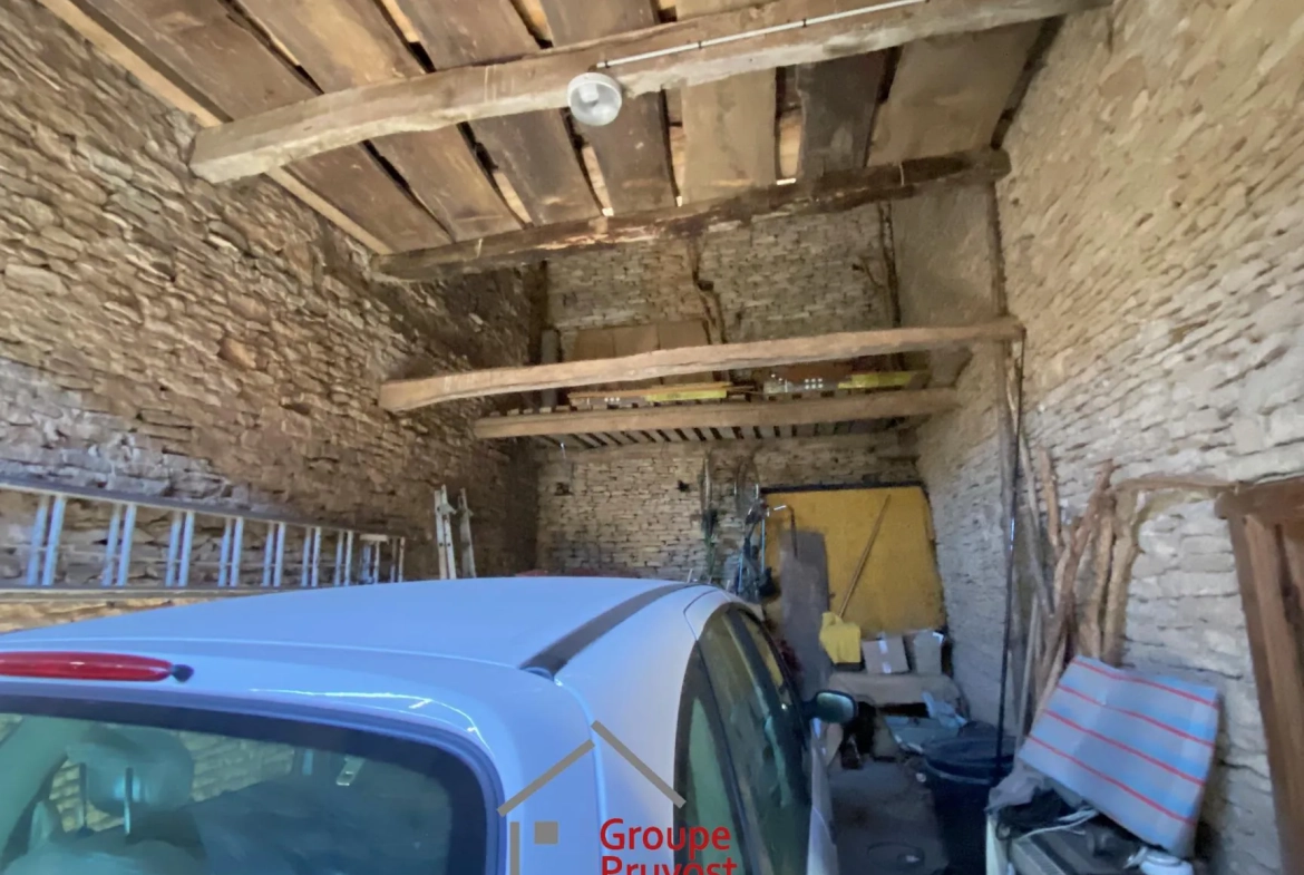 Ensemble immobilier à rénover à Cluny avec terrain arboré et vue dégagée 