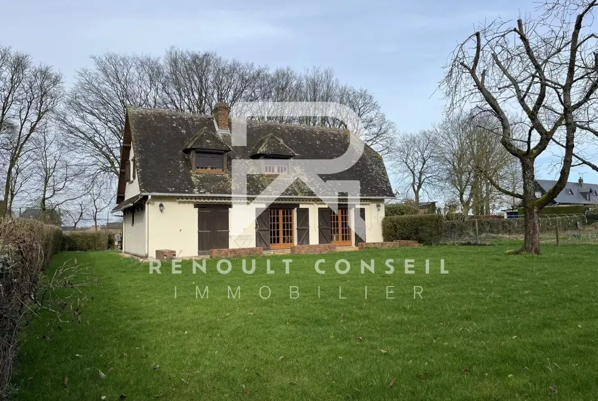 Maison individuelle avec grand terrain et sous-sol à Clères 