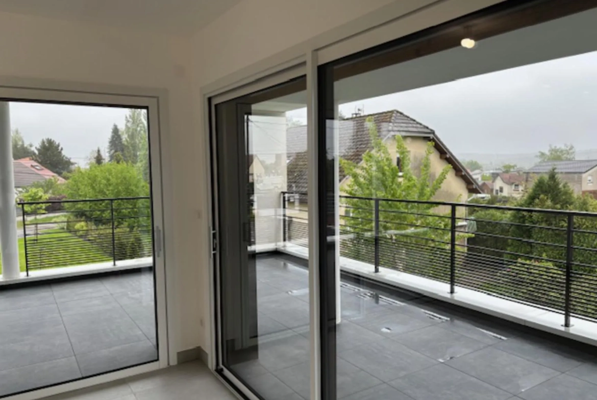 Vente d'un appartement de standing à Chaumousey - 32m² avec garage et terrasse 