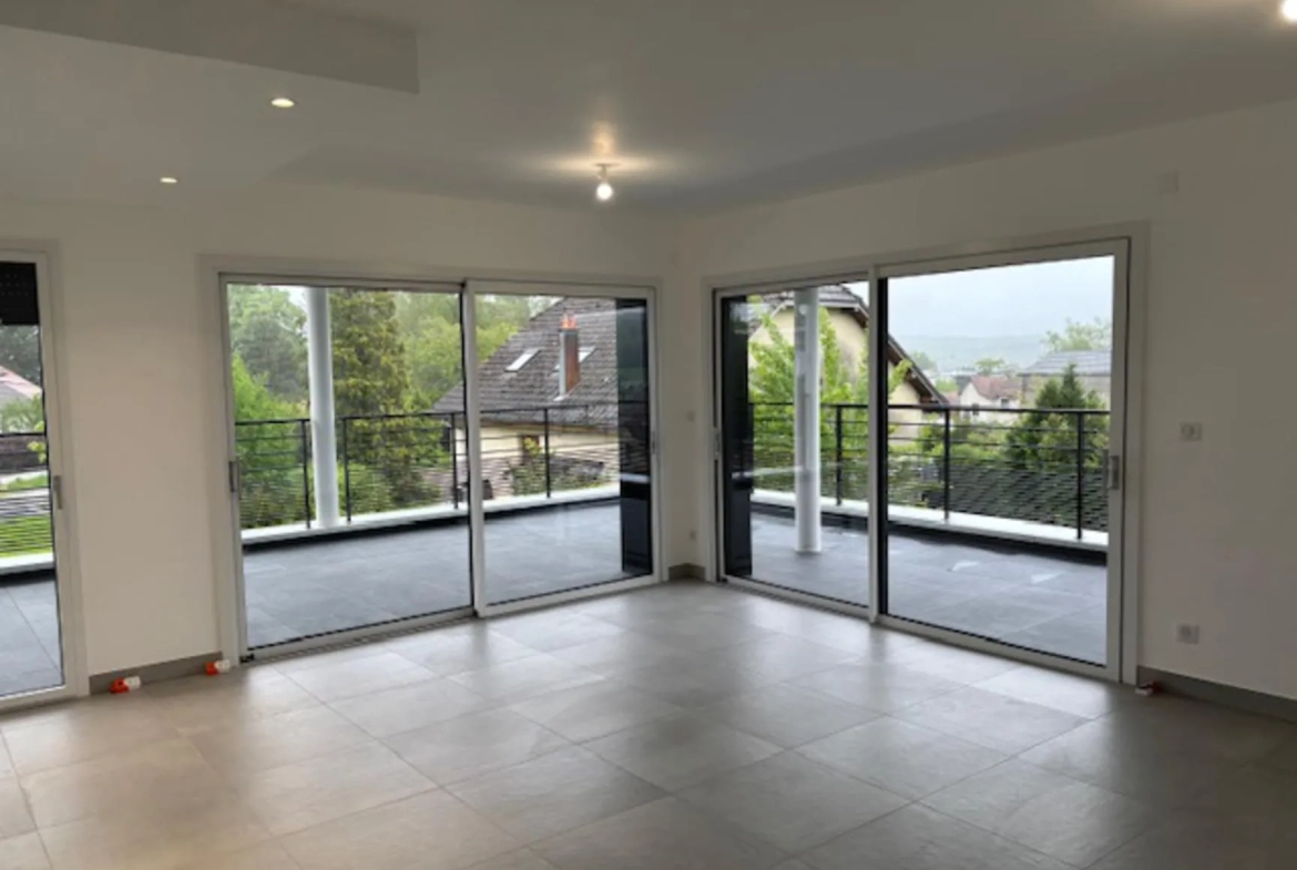 Vente d'un appartement de standing à Chaumousey - 32m² avec garage et terrasse 