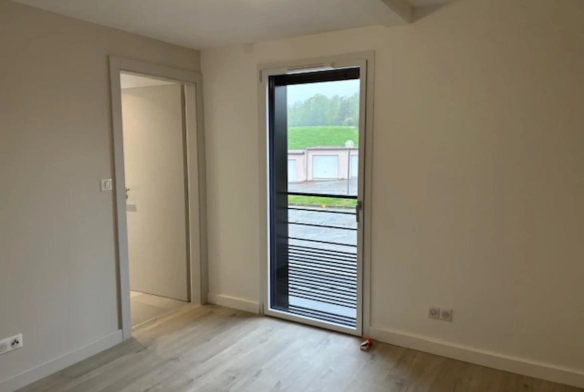 Vente d'un appartement de standing à Chaumousey - 32m² avec garage et terrasse 