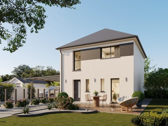 Maison neuve 3-5 pièces à Provins, basse consommation et normes RE 2020