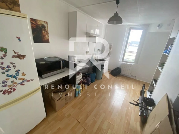 Charmant T2 de 37 m² à Sotteville-lès-Rouen, près de la place Voltaire