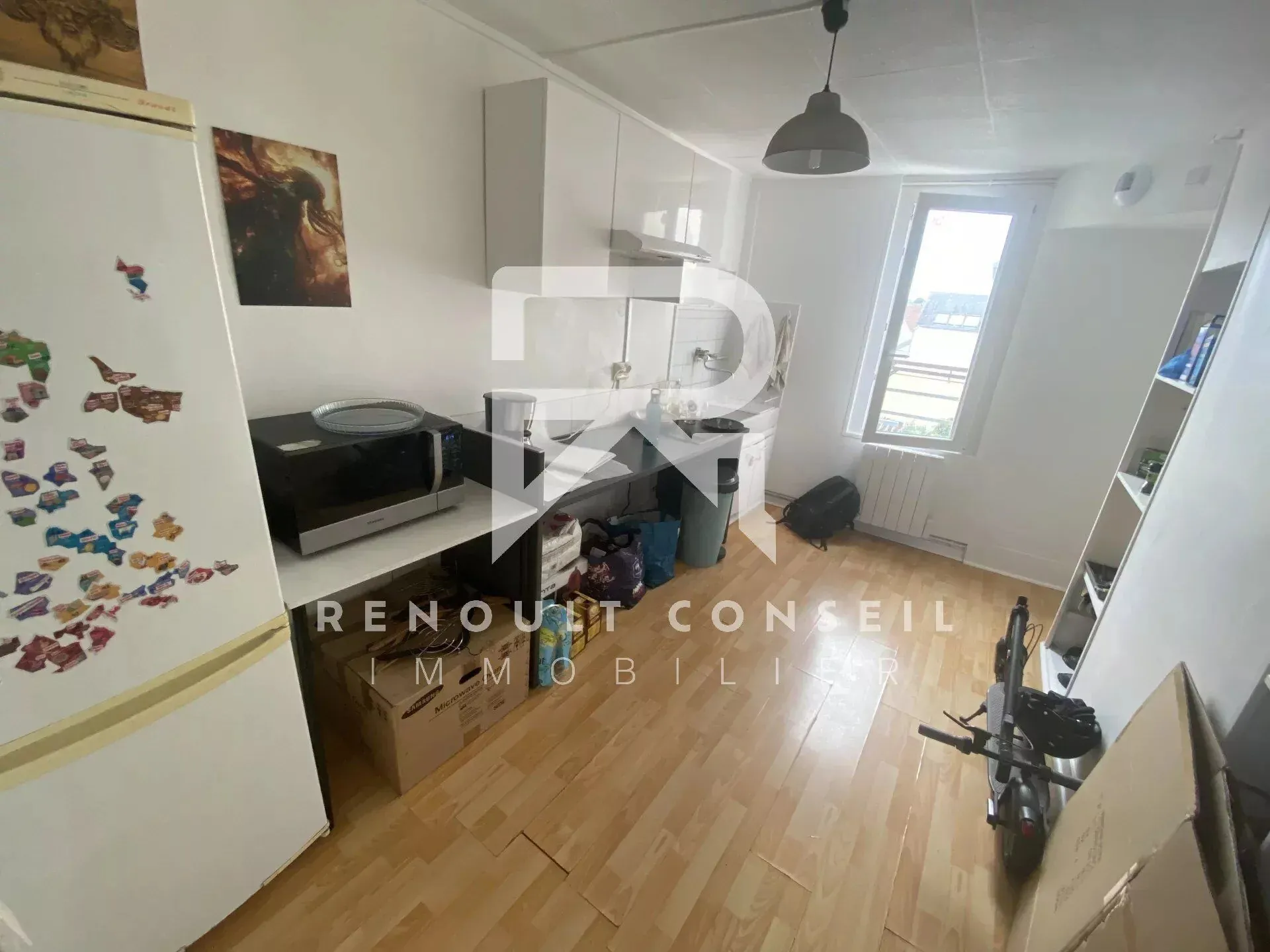 Charmant T2 de 37 m² à Sotteville-lès-Rouen, près de la place Voltaire 