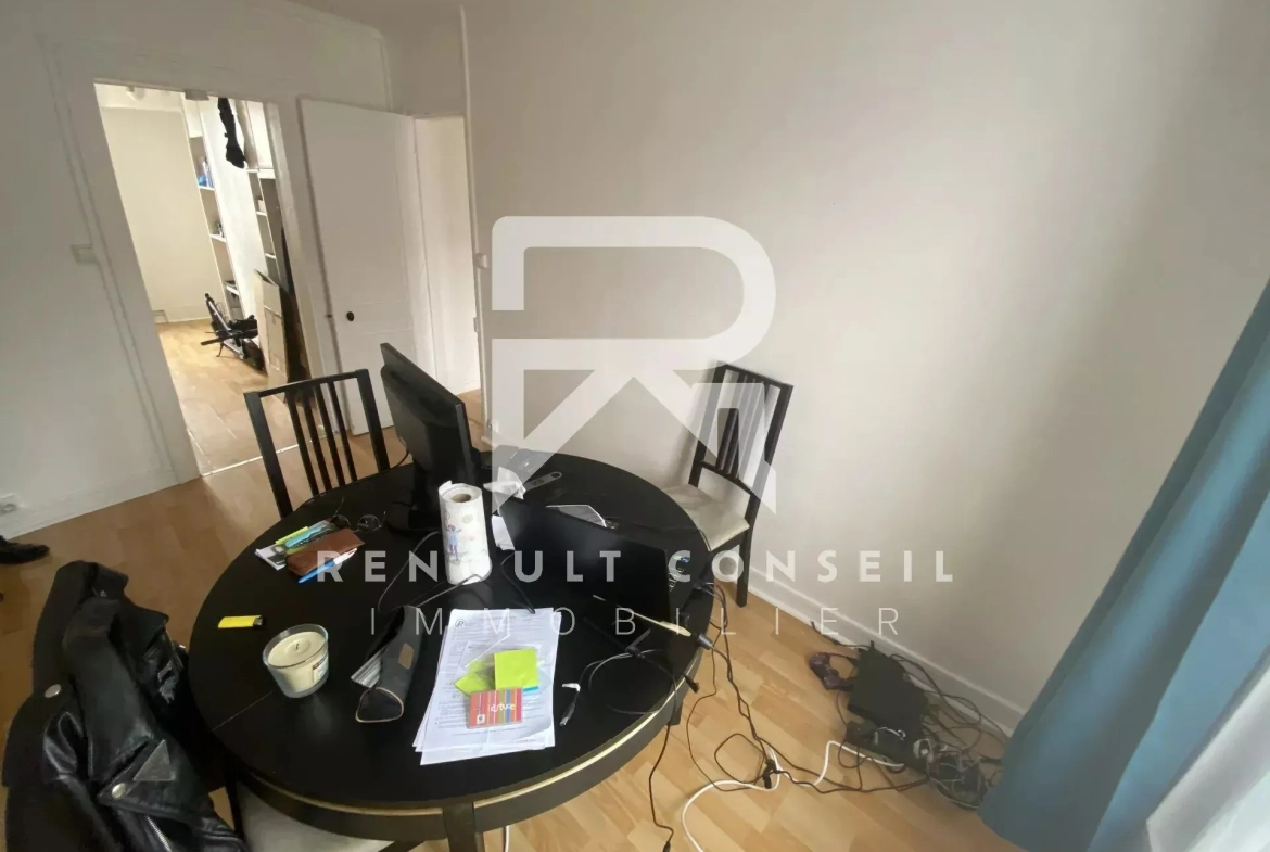 Charmant T2 de 37 m² à Sotteville-lès-Rouen, près de la place Voltaire 
