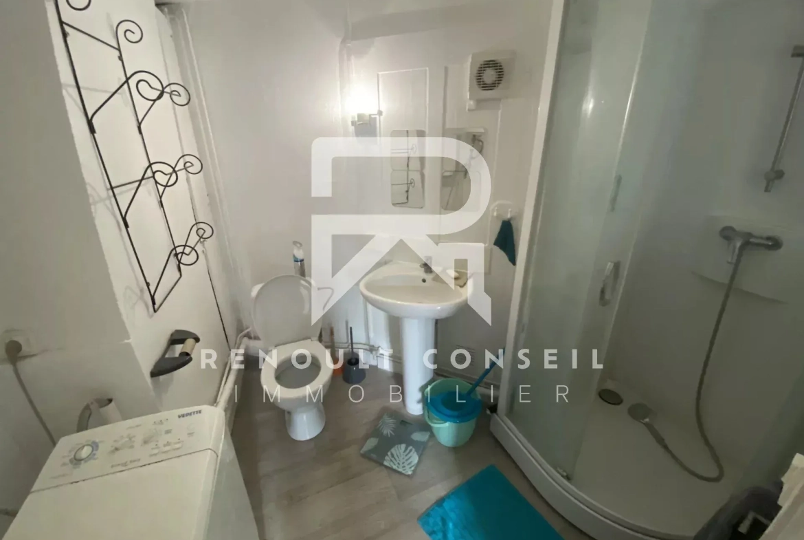 Charmant T2 de 37 m² à Sotteville-lès-Rouen, près de la place Voltaire 