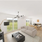 Maison neuve avec jardin et terrasse à Bergerac - Modèle Monaco