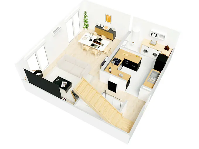 Maison neuve avec jardin et terrasse à Bergerac - Modèle Monaco 