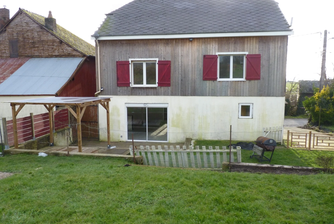 Maison 5 pièces avec jardin proche Novion Porcien à vendre 