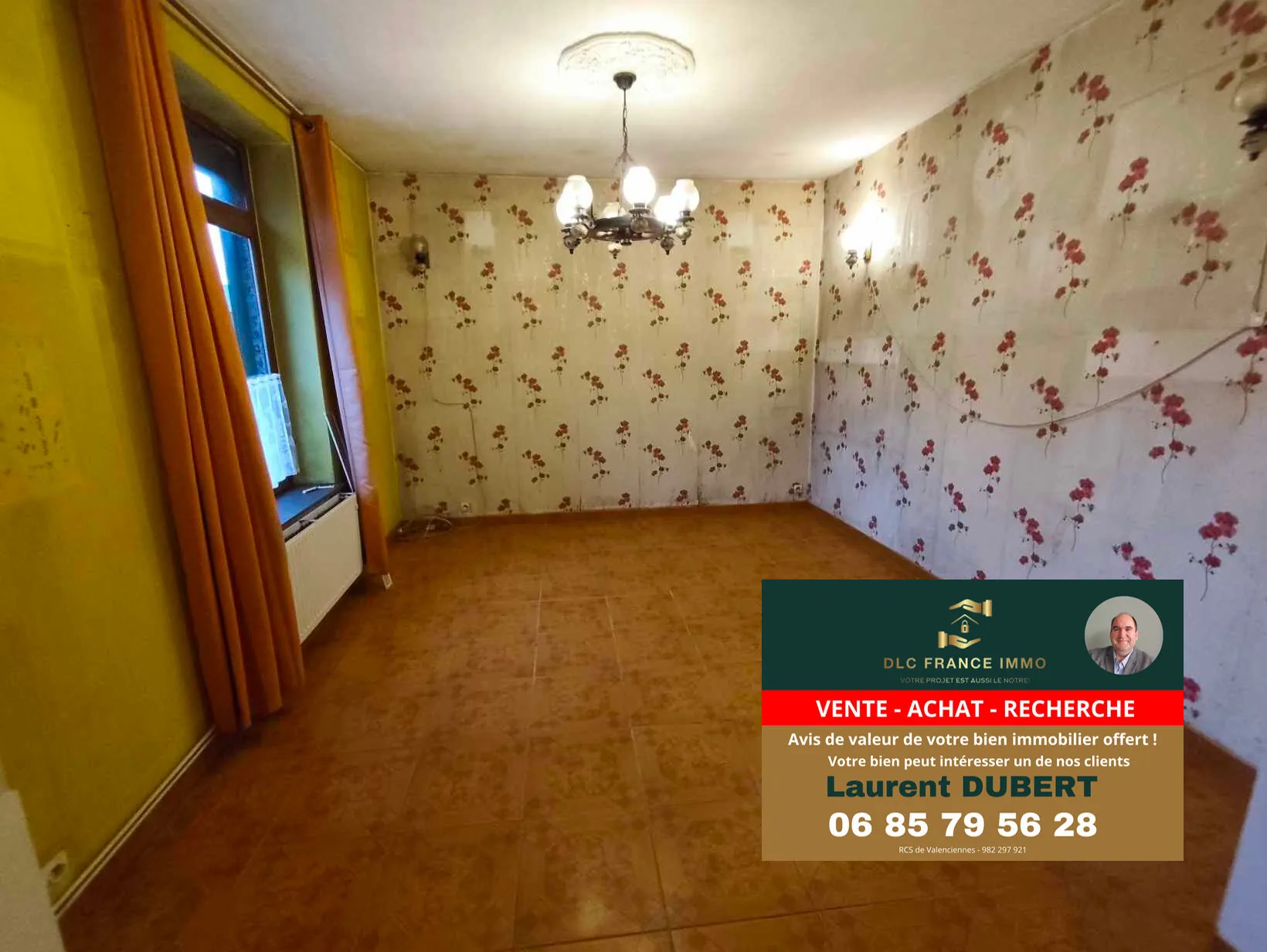 Maison de plain-pied à BACHANT avec jardin, garage et 5 chambres 